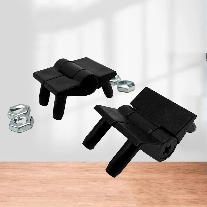 2Pcs E6 Mini positioning plastic hinges Friction type adjustable arbitrary stop damping hinge
