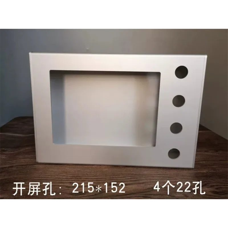 7-inch touch screen installation box, human-machine interface electrical box, aluminum alloy control box