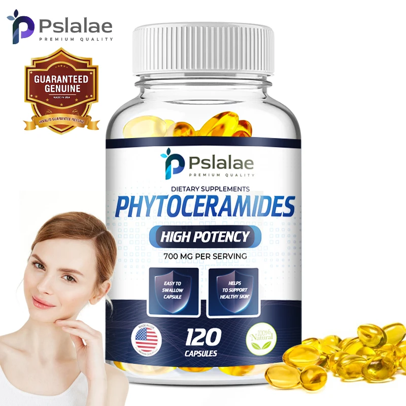Phytoceramides Capsules - Supports Skin Whitening, Anti-Oxidation, Anti-Aging, Even Tone & Long-Lasting Radiance