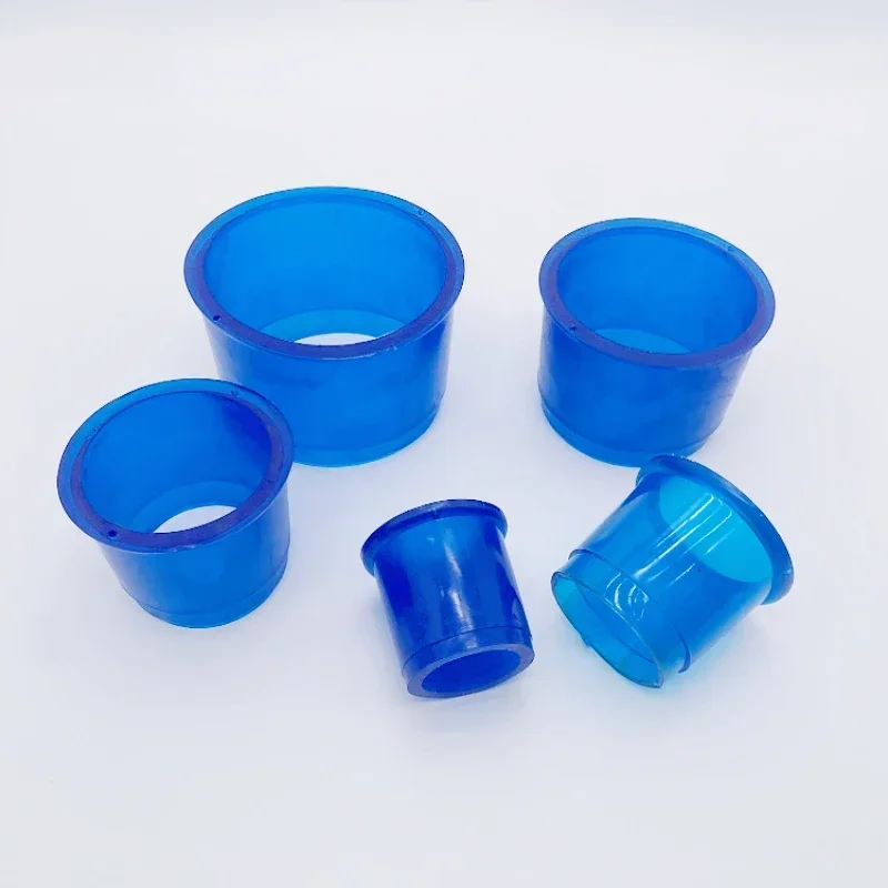 Blue Plastic Model Embedding Ring Rubber Base Dental Material Dental Embedding Ring Denture Processing Centrifugal Casting Ring
