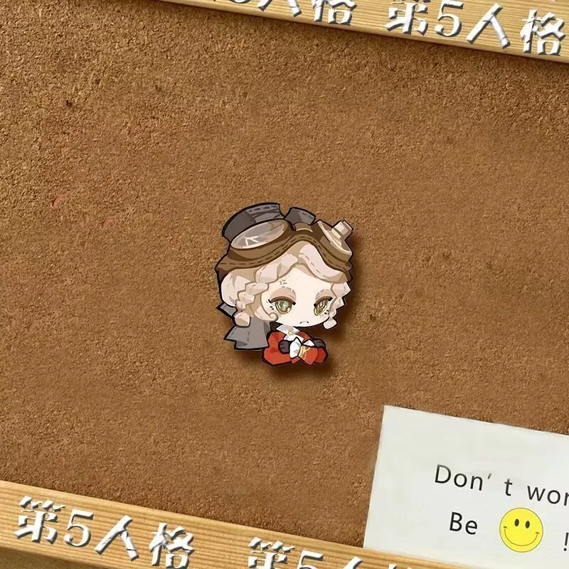 Трехмерные значки The Fifth Personality, декоративные предметы, подарки и аксессуары для студентов с героями мультфильмов