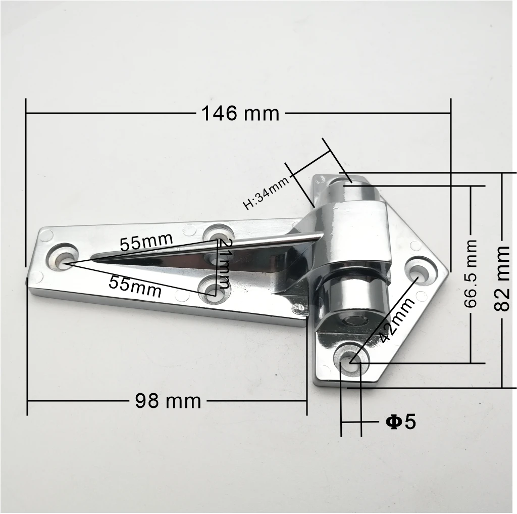 

Rice steaming cabinet door hinge seafood steaming cabinet steamer industrial oven zinc alloy 90 degree triangle hinge 10pcs