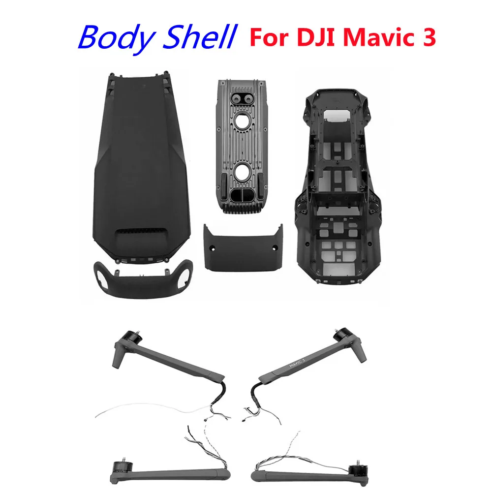 

Body Shell for DJI Mavic 3 Drone Accessories Upper/Middle/Bottom Shell Front Cover Front/Rear Left/Right Arms Replacement Parts