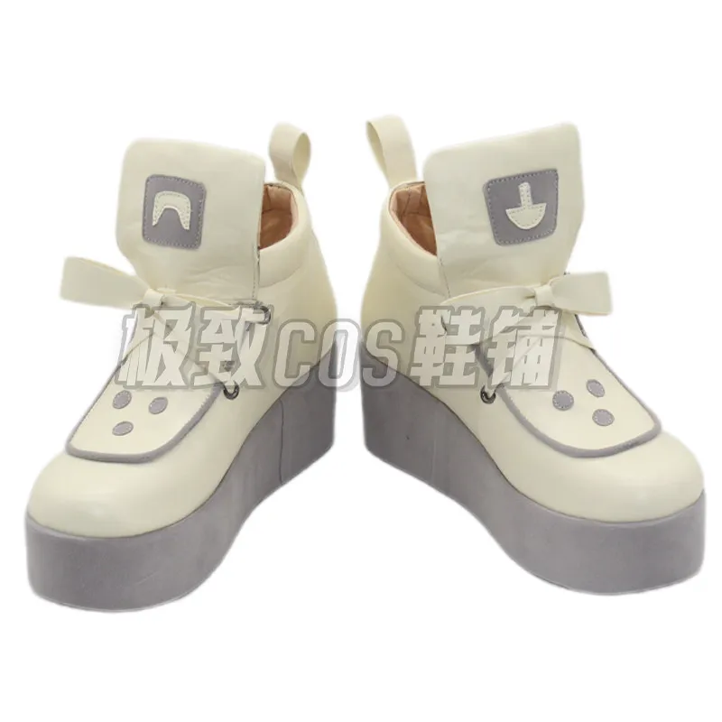 アニメガチアクタ ‌ レムリンコスプレ靴ブーツ女性男性用ハロウィンカーニバルパーティーシューズ手作りフェイクレザーブーツ