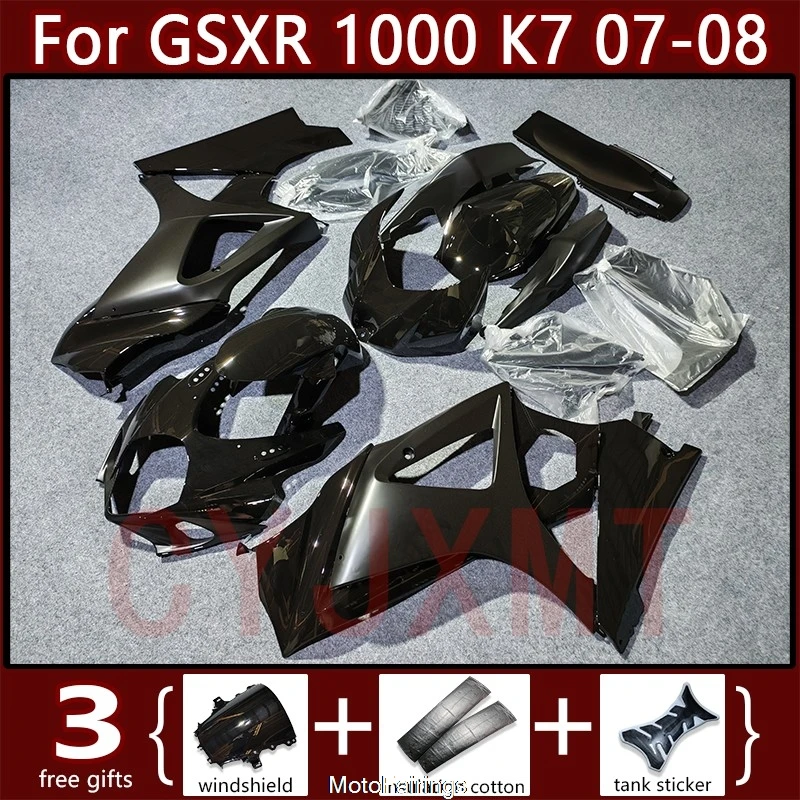 

Полный комплект обтекателей для мотоцикла Suzuki GSXR1000 GSX1000R K7 2007 2008, пластиковые обтекатели для мотоцикла GSXR 1000 07 08