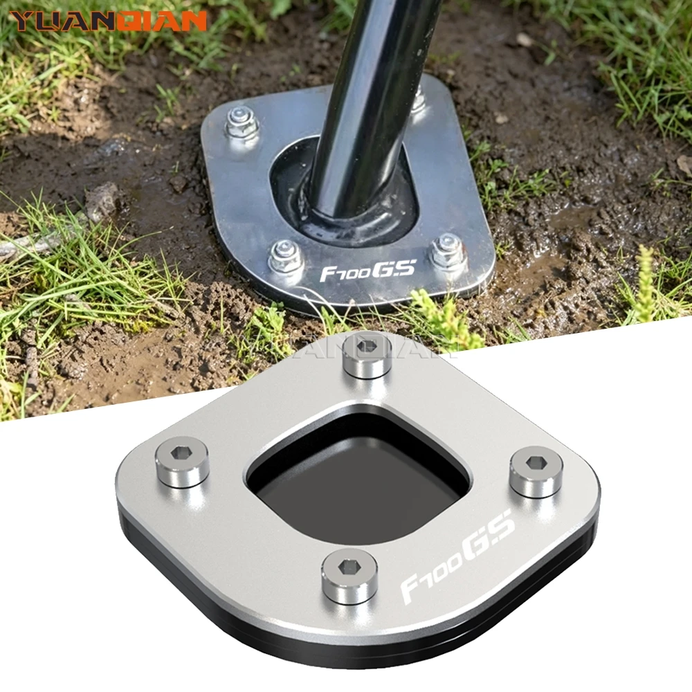 

FOR BMW F650GS F700GS F800GS F650 F700 F800 GS GSA 2008-2017 2018 Kickstand Foot Side Stand Extension Enlarger Support Plate Pad