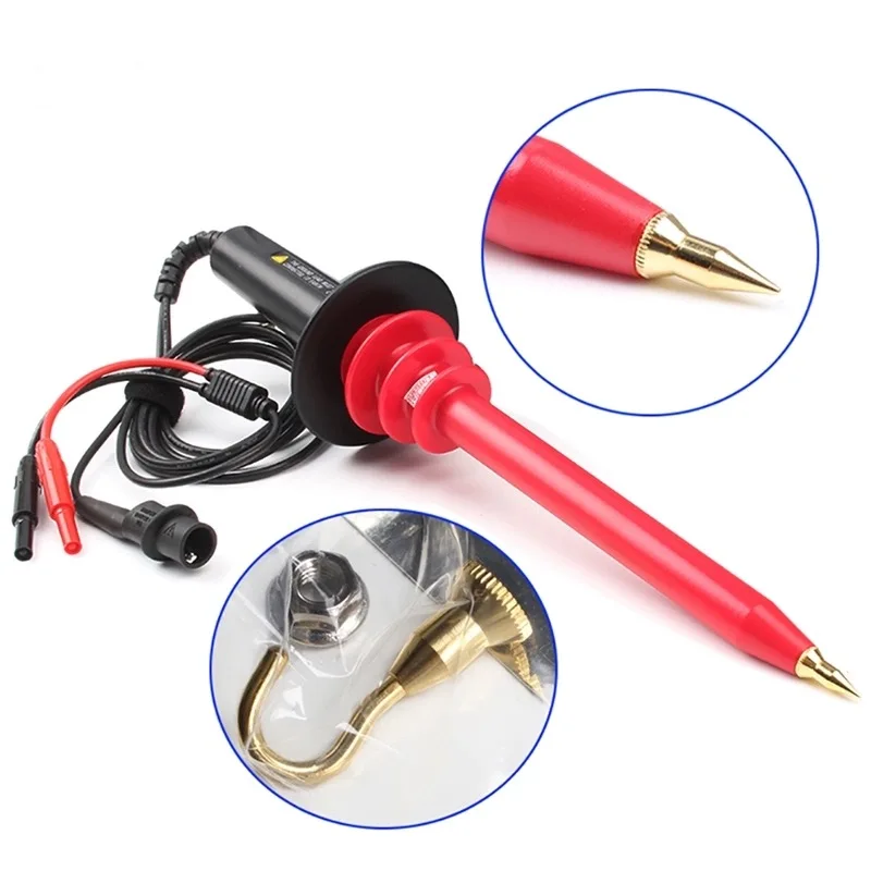 HPV-40 High Voltage 40KV Multimeter Probe 1000V High Voltage Attenuation Detection Rod AC 10MHz for 0-40KV Testing