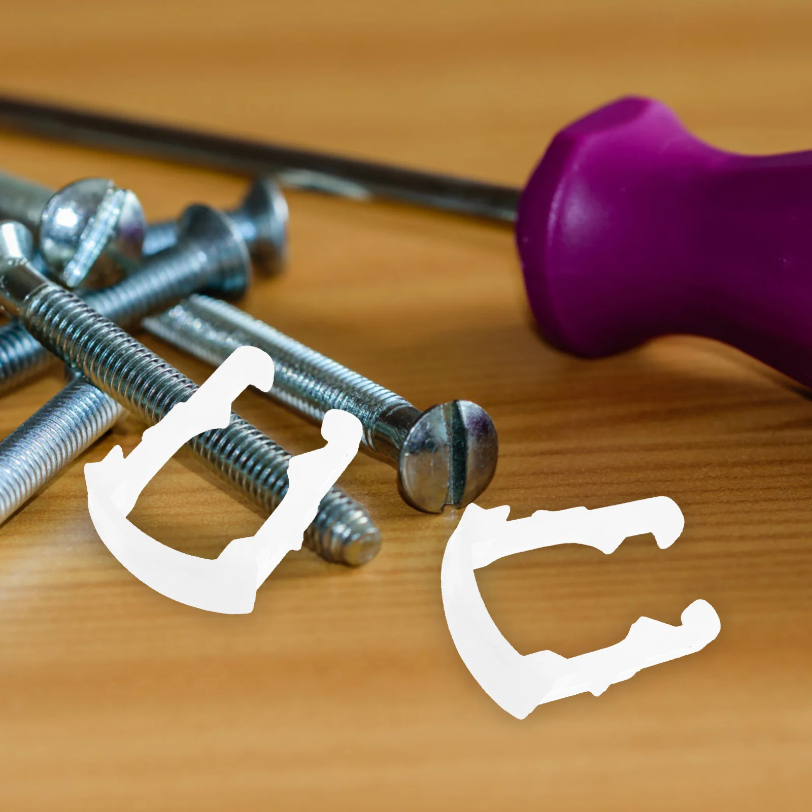 

100pcs Line Clip Clamp Plastic Fuel Filter Tubing Clip U Shape Tube Fastener For Car Fuel Filter Line Durable Clamp