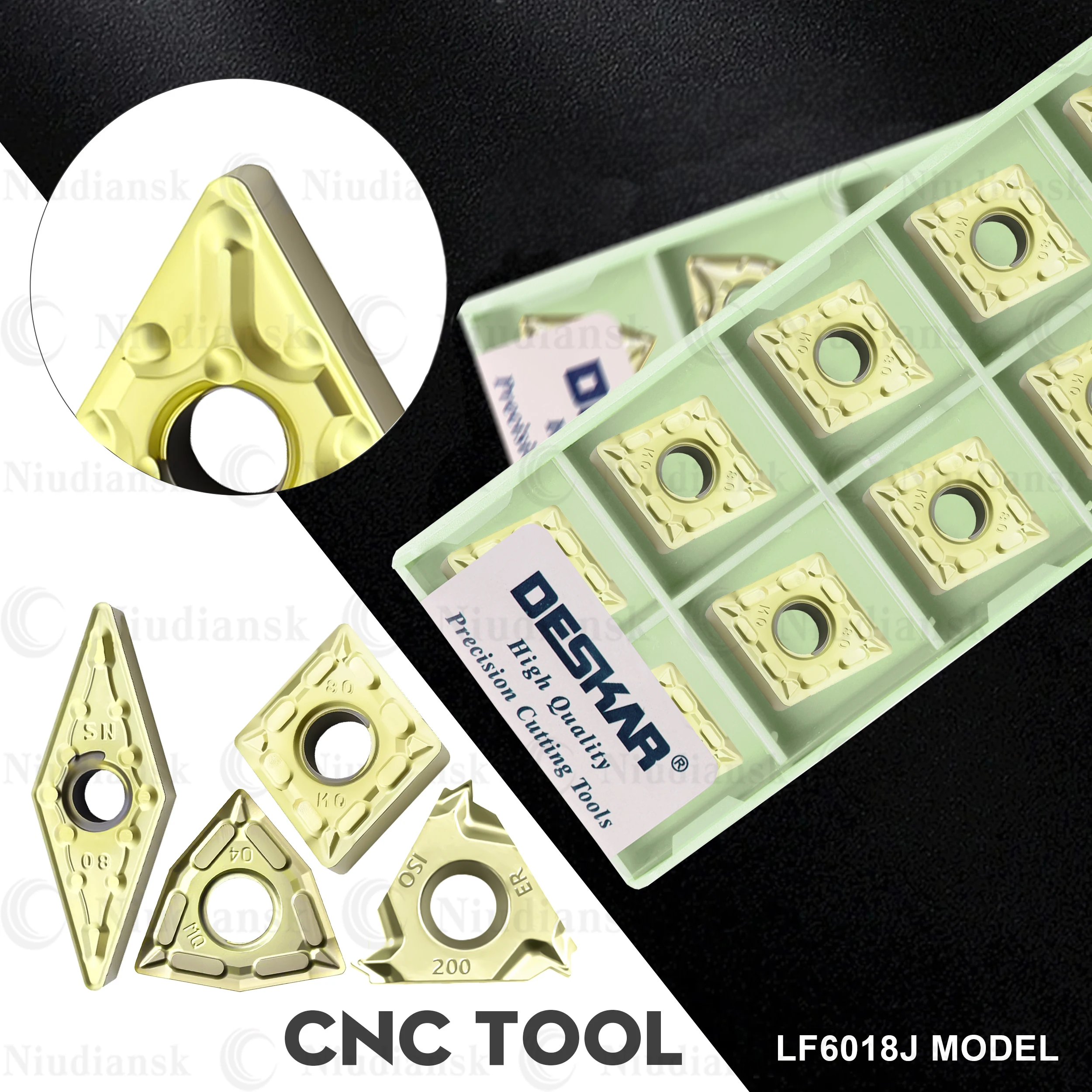 16IR/ER14W LF6018J Threaded Blade SNMG120412-CV/LM LF6018J Sifang Turning Blade WNMG080408-LM LF6018J Peach Shaped Turning Blade