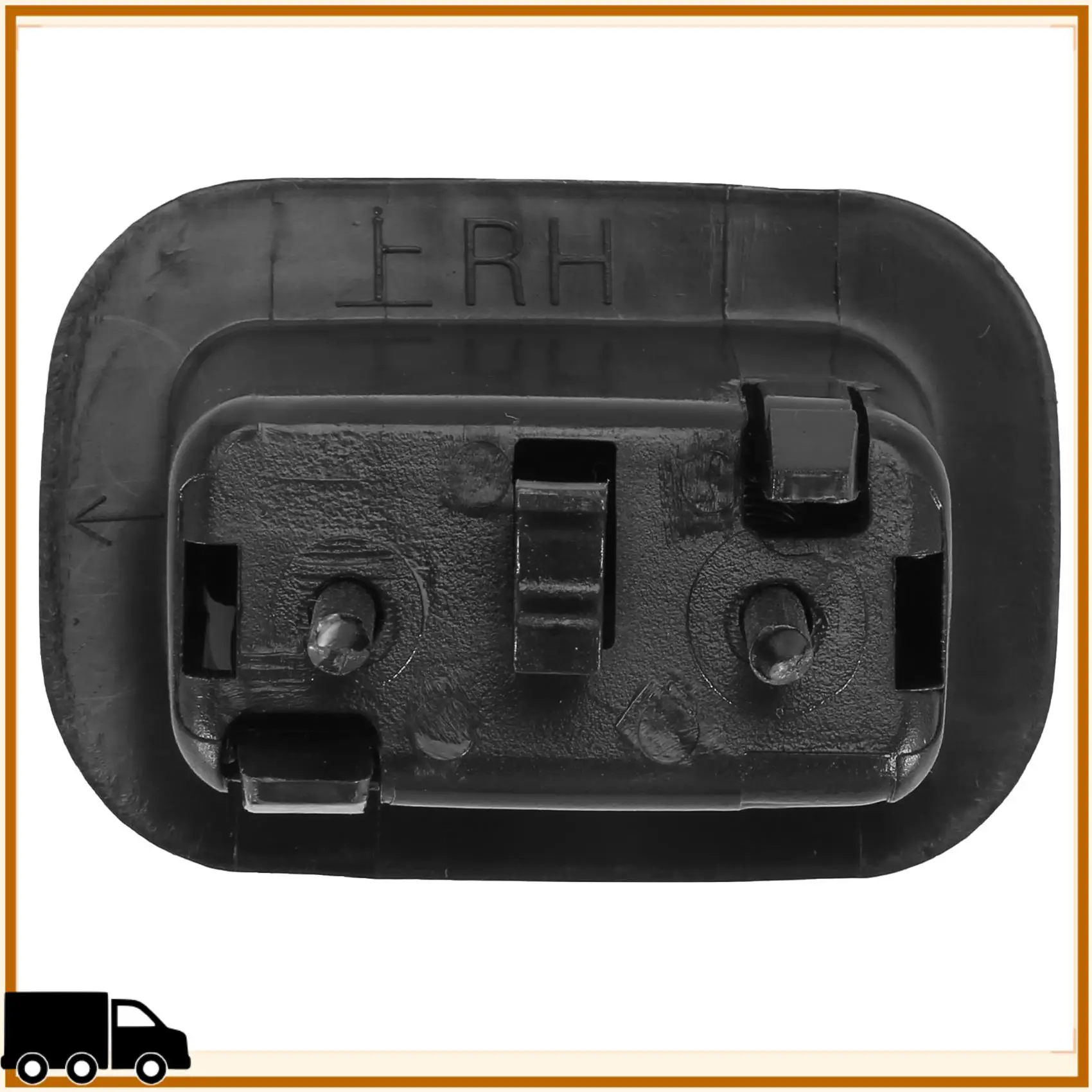 زر كرسي المقعد الخلفي الأيسر الأيمن للسيارة المبتكرة باللون الأسود لسوبارو فورستر 2009-2013 64328AG011 64328AG001 #1