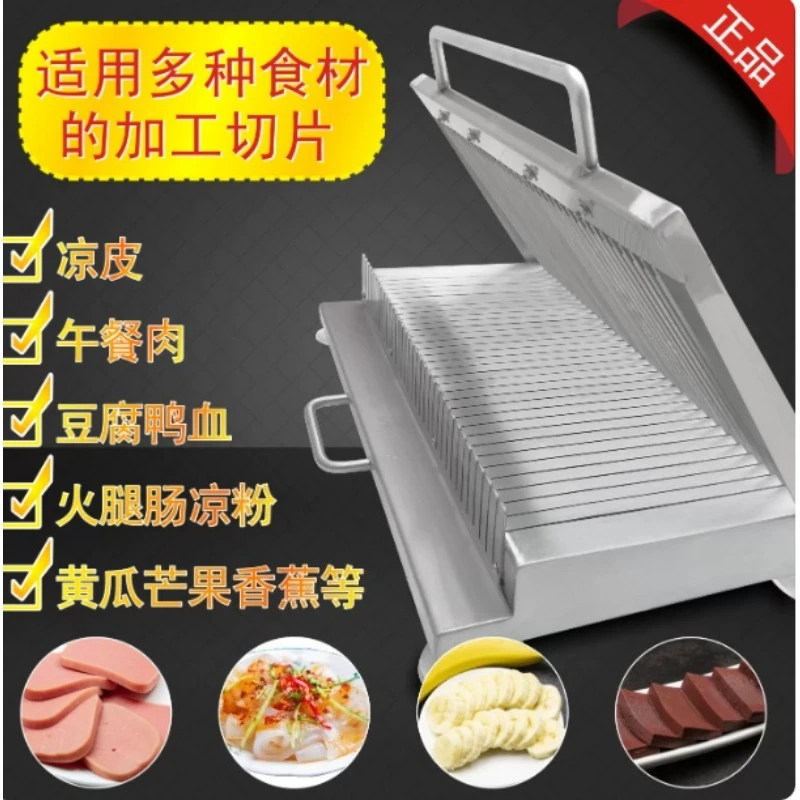 Hand Pressure Slicer Thickened Stainless Steel Small Manual Liangpi Noodle Cutting Machine Household Food Cutter