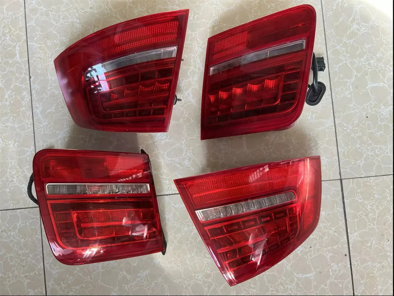 Lekki montaż tylny do Audi A8 D3 kierunkowskazy hamulca cofania akcesoria samochodowe