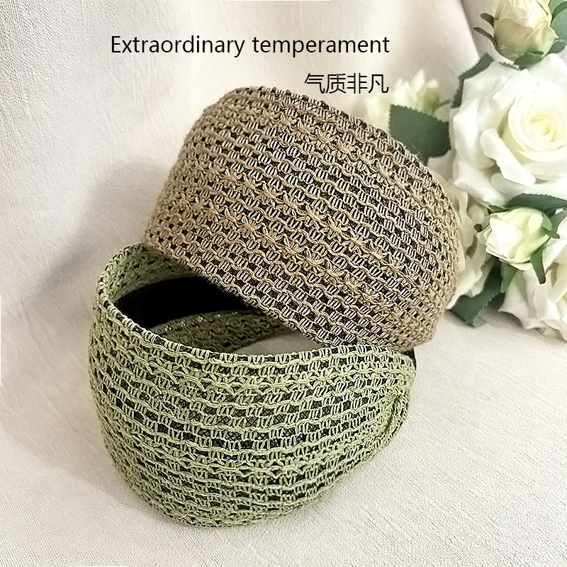 8 Cm Wide-brimmed Headband New  Non-slip Headgear with Teeth Face Wash and Makeup Headband  Hair Accessories for Women  Diademas