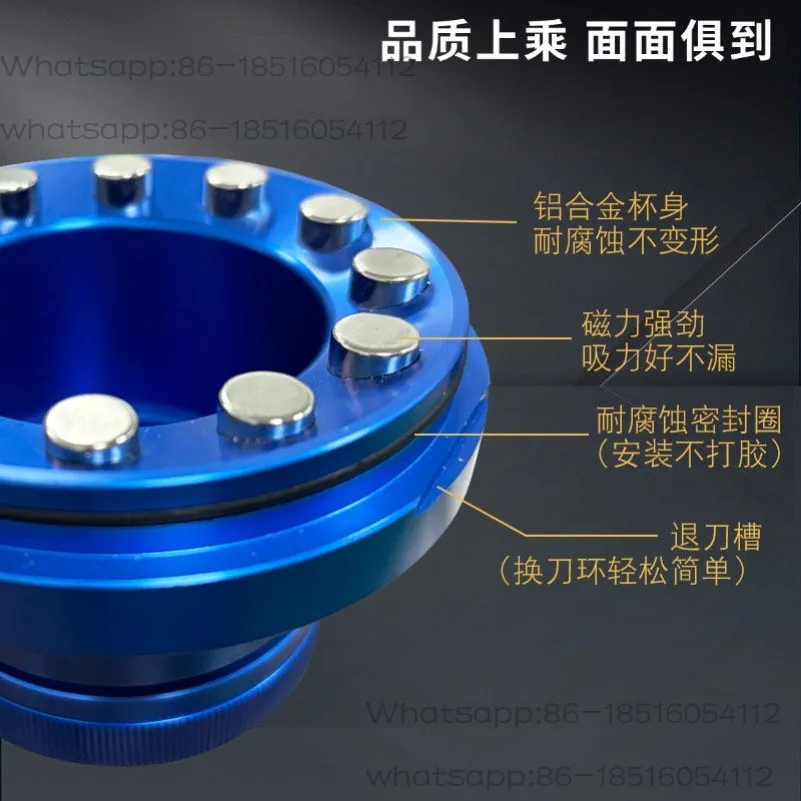90 Pad Printing Machine Oil Cup Pad Printing Oil Cup Knife Ring Pad Printing Machine Accessories Ceramic Ring Tungsten Steel