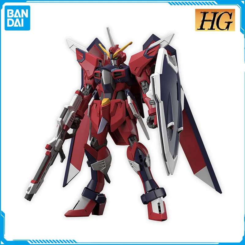 

In Stock Bandai HG 1/144 Gundam SEED Immortal Justice Gundam Original Anime Figure Model Toys Action Figures Collection Doll Pvc