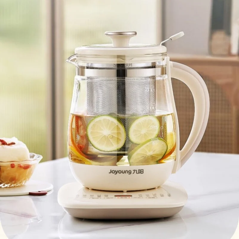 Joyoung 1.5L غلاية كهربائية زجاج Chaleira Elétrica تسخين سريع الحرارية الحفاظ على الصحة وعاء الشاي تخمير غلاية 220 فولت إبريق الشاي