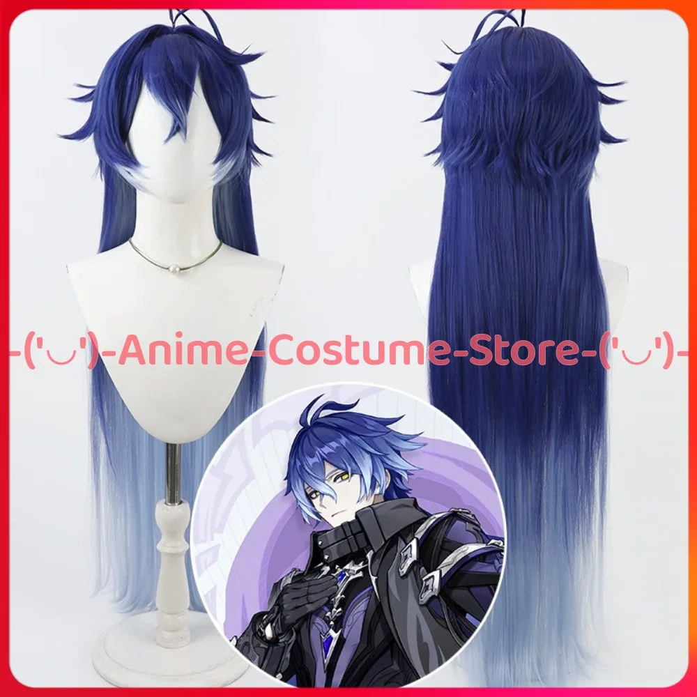 

Genshin Impact Flins Косплей Парик Аниме Игровой Персонаж Хэллоуин Карнавальный Костюм Парики Термостойкие Синтетические Волосы