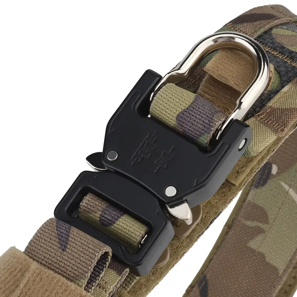 Tactical Bison Belt 2 Layers Battle Waistbelt Quick Detach Metal Buckle MOLLE Waistband Outdoor Hunting Airsoft Gear Ferro Style