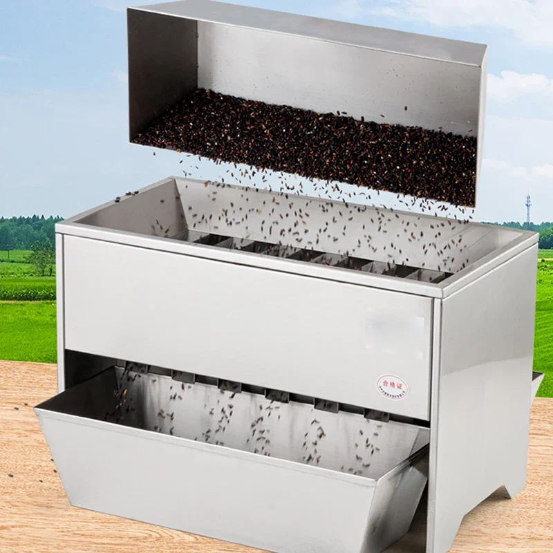 A A HGG II Stainless Steel Horizontal Format Sample Splitter Slot Separator Special For Grain And Corn Seed Grai