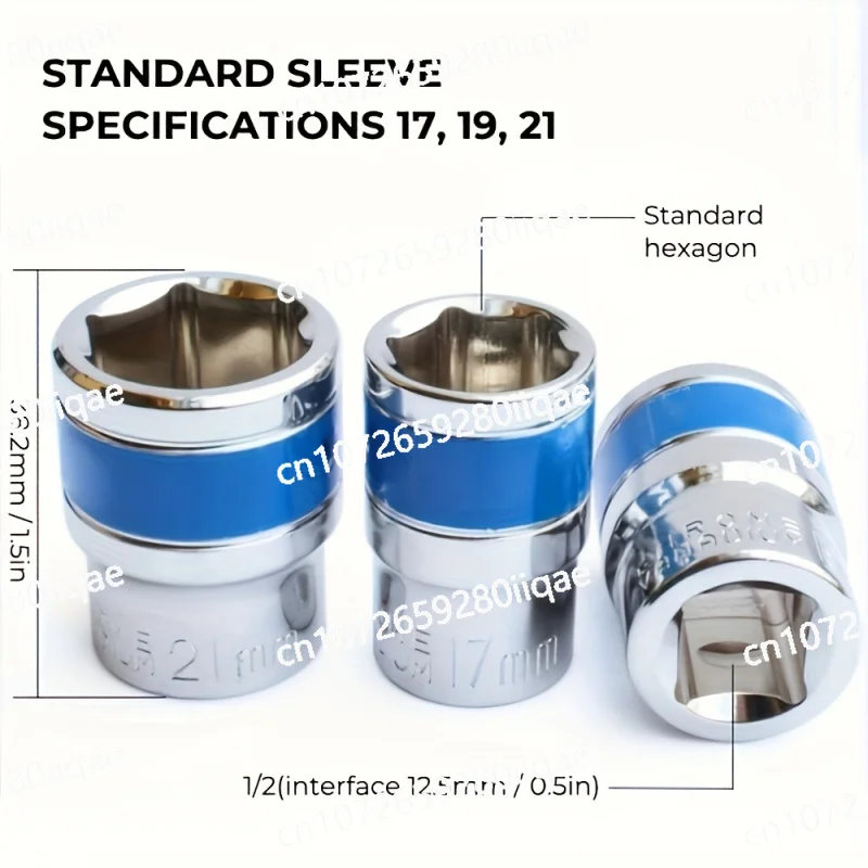 وجع 1/2 القيادة الإطارات الجوز وجع الإطارات كي مفتاح العزم الإطارات الجوز مزيل 1:16 عزم الدوران المضاعف 320NM توفير العزم #3