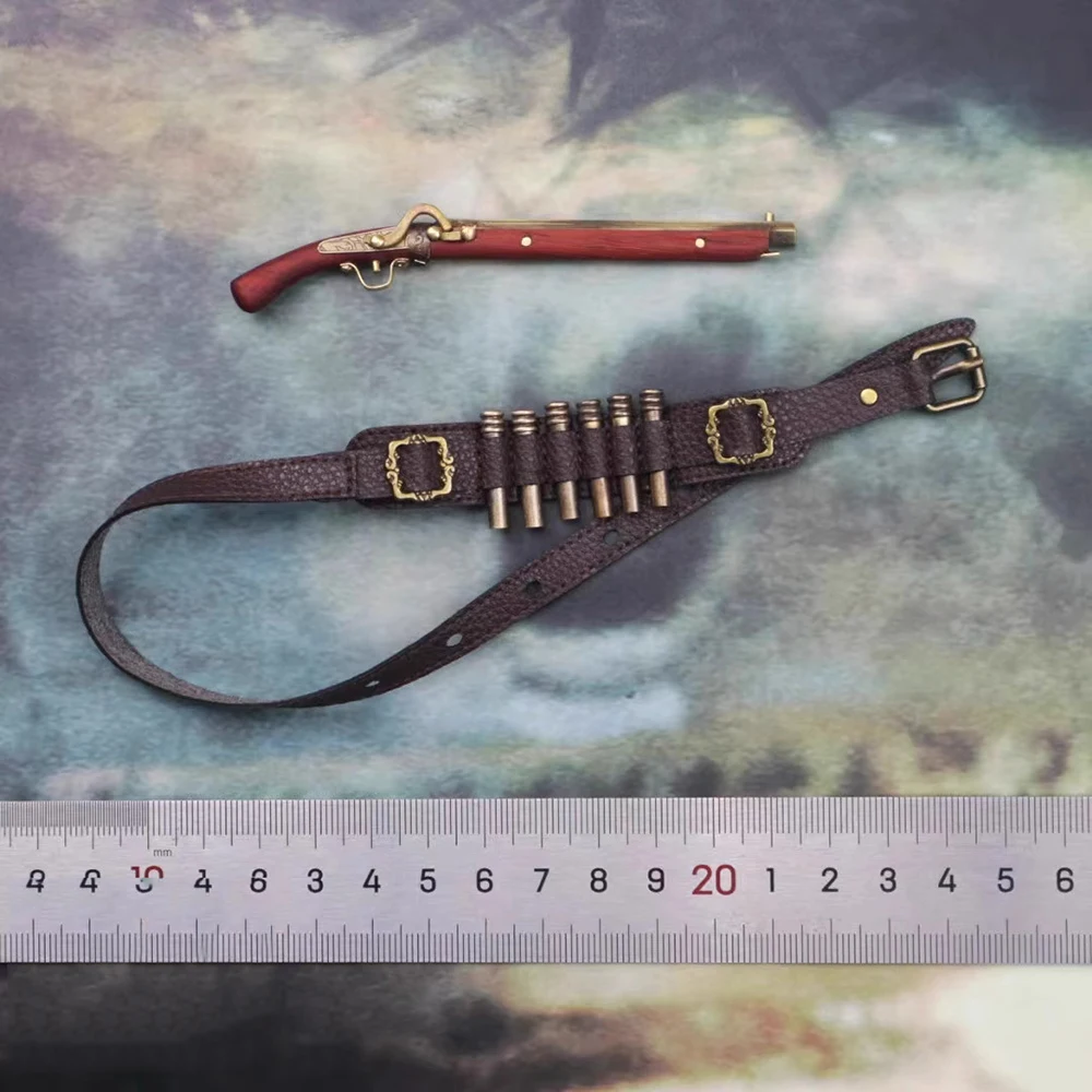 1/6 KLG Model Old Vintage Dynasty Ming General Soldier Waist Belt Toys Weapon Model PVC Material For 12