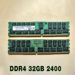 1 pcs 32GB 32G Memory PC4-2400T 2RX4 ECC REG RDIMM RAM High Quality Fast Ship DDR4 RECC 2400