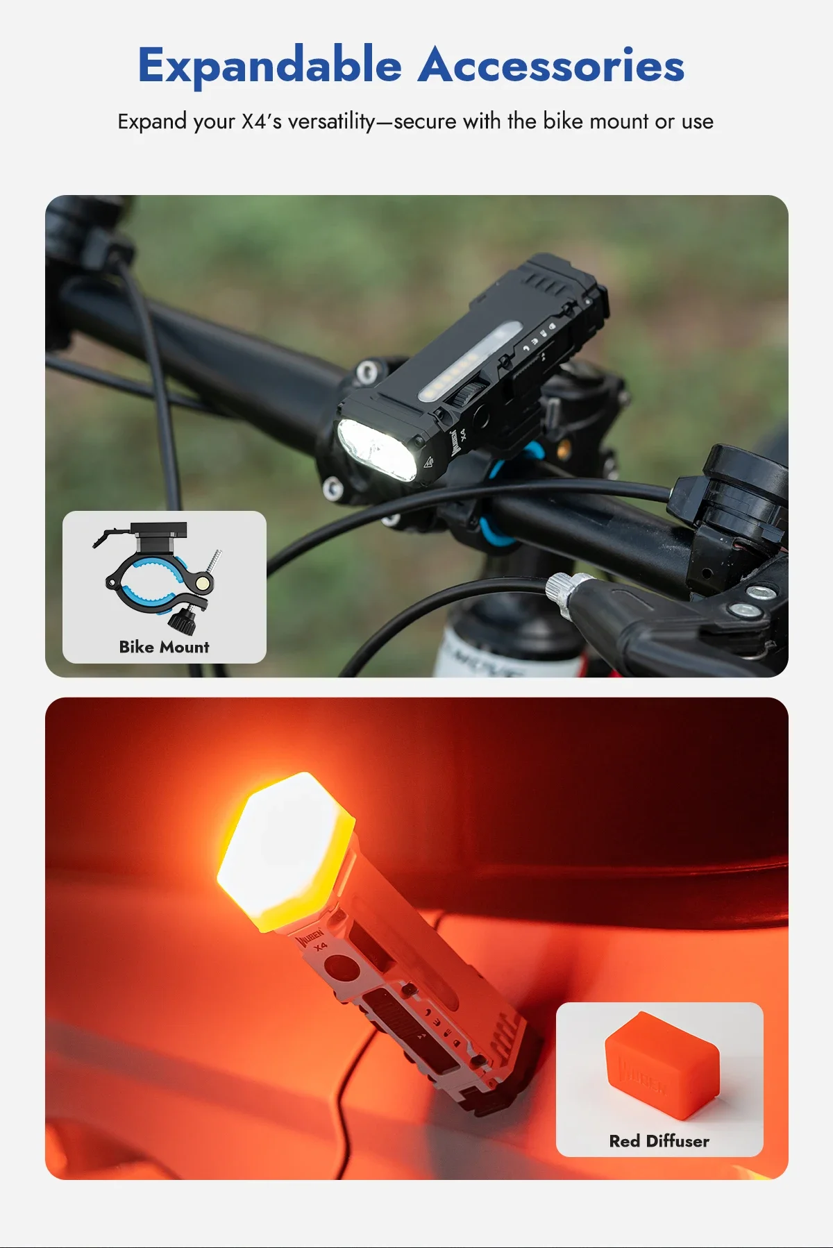 WUBEN G5 & X4 EDC Taschenlampe Wiederaufladbare Tragbare Wasserdichte Fackel Mit RGB-Lichtern und Magnetischem Ende Gratis Geschenk G5 Aufbewahrungsbox – Detail 21