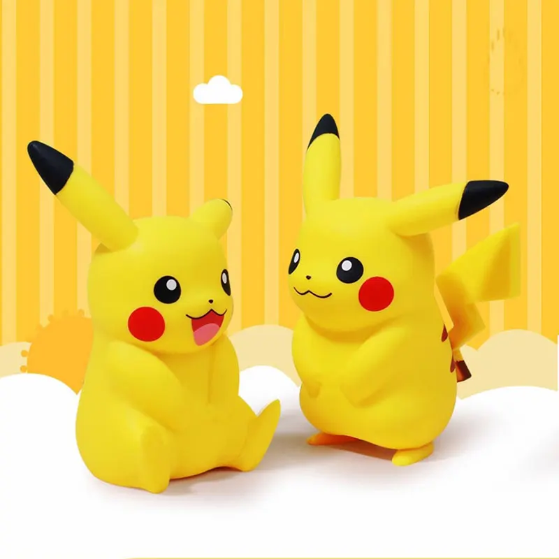 Pokemon Pikachu Couple Anime Figure Toys Blind Box Car Decoration Ornaments Action Figure Doll Birthday Gift For Children Boys