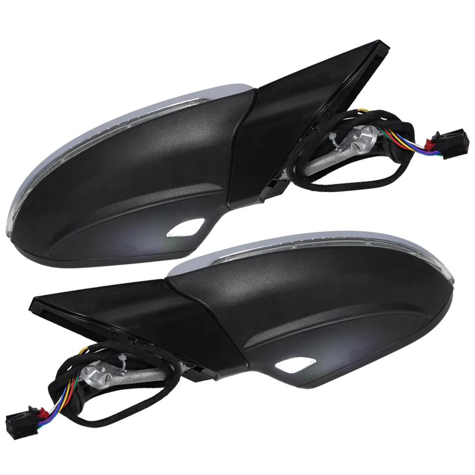 9/13ピンサイドミラーアセンブリ VW ゴルフ 7 MK7 EU 2013 2014 2015