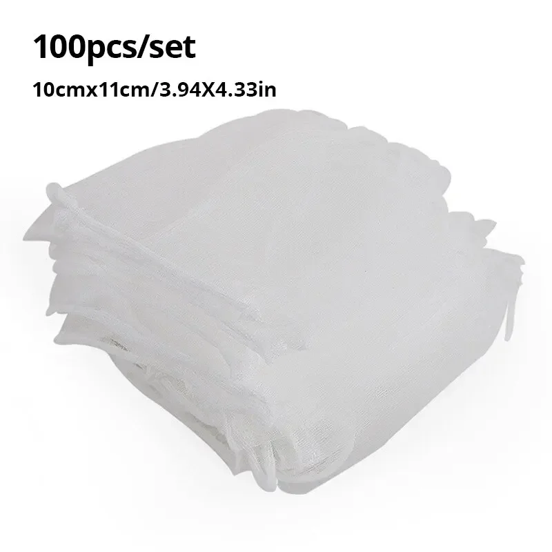 Disposable Sink Filter Mesh Bags Kitchen Sewer Drains Drainage Hole Anti-blocking Garbage Bag Pool Clean Strainers Net