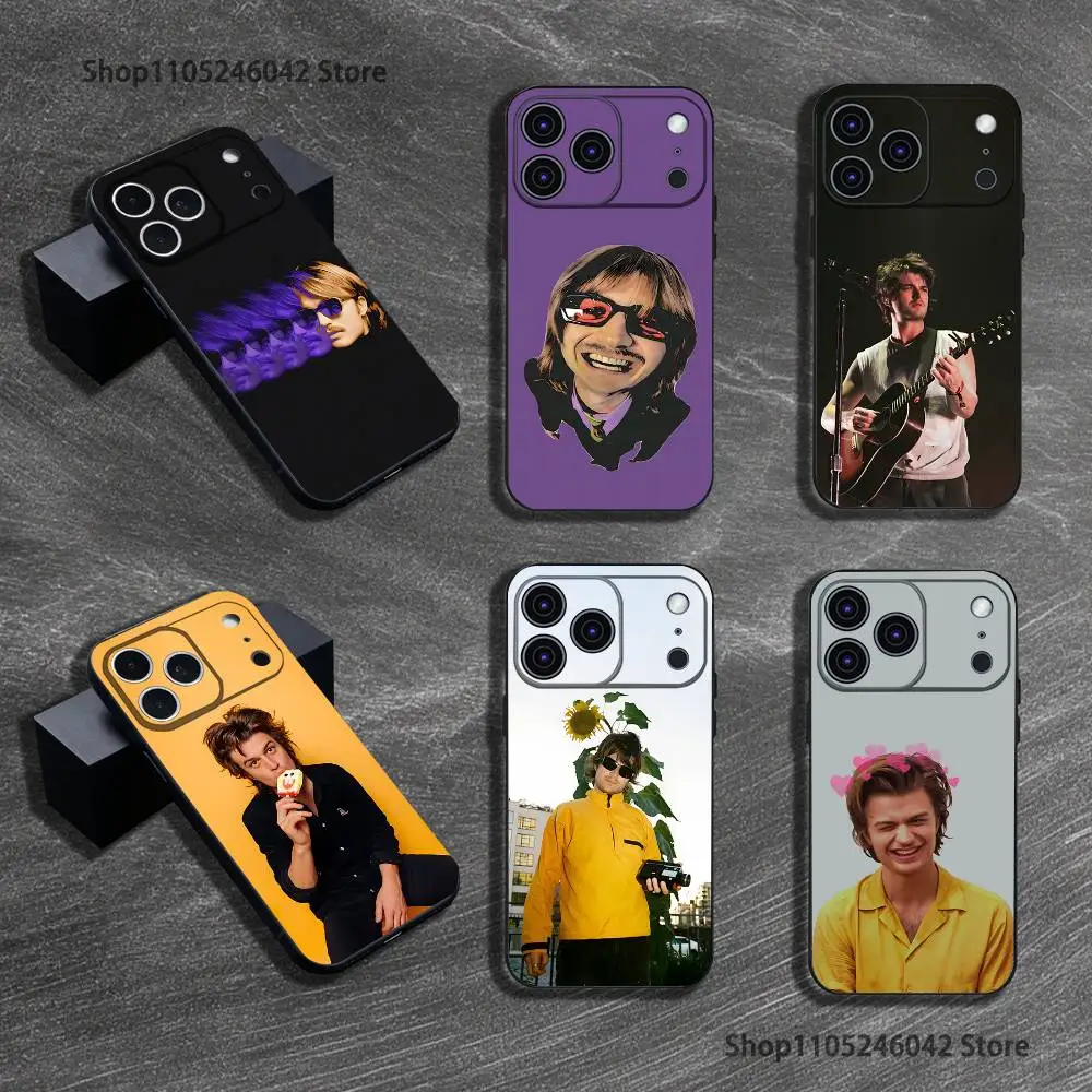 

D-Djo Singer J-Joe K-Keery Wear-resistant Phone Case For iPhone 17,16,15,14,13,12,11,Pro,XS,Max,XR,Plus Black Soft Cover