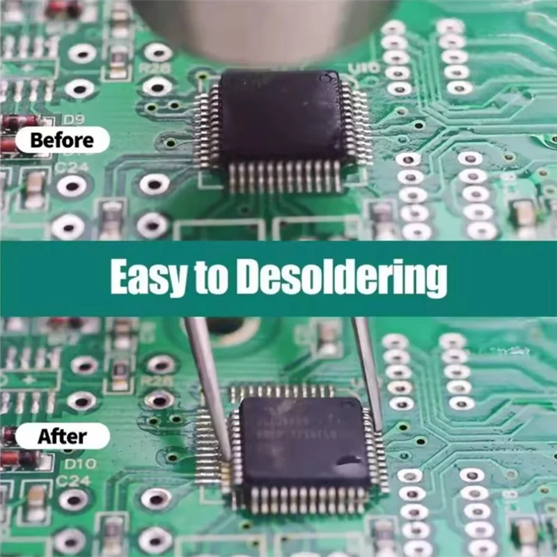 ABHB-Hot Air Soldering Station Welding Station Repair 700W 220V BGA Rework Station Heat LED Digital Display EU Plug