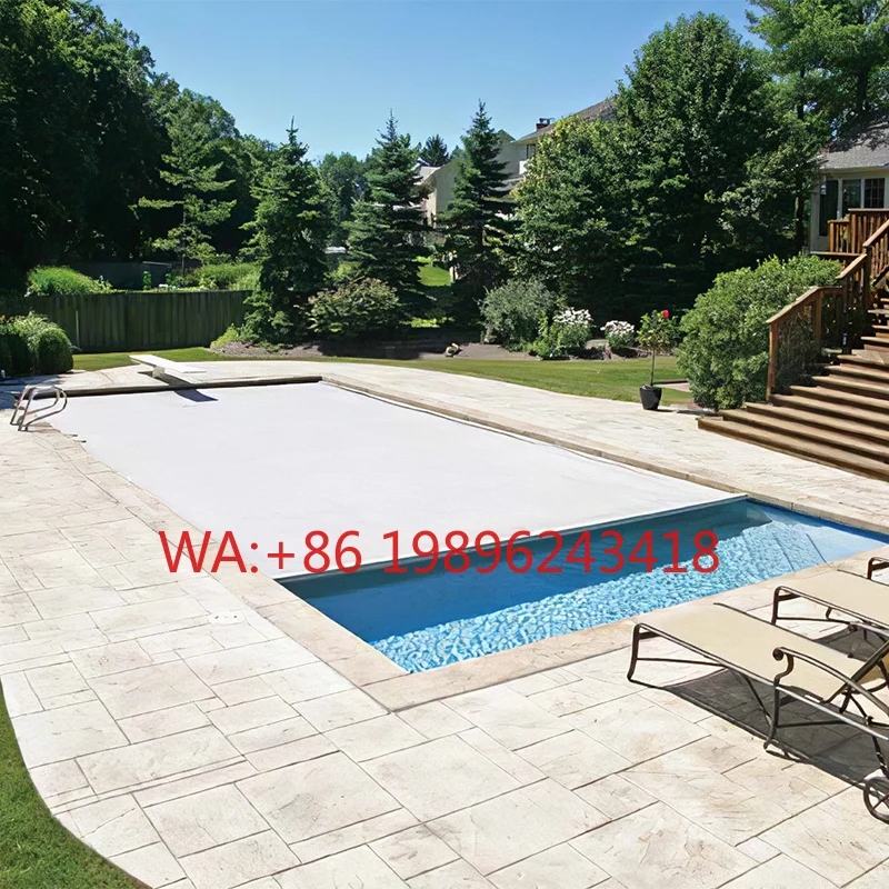 

Swimming Pool PC Auto / Manual Cover Safety Electric Pool Cover Automatic Swimming Pool Cover Factory