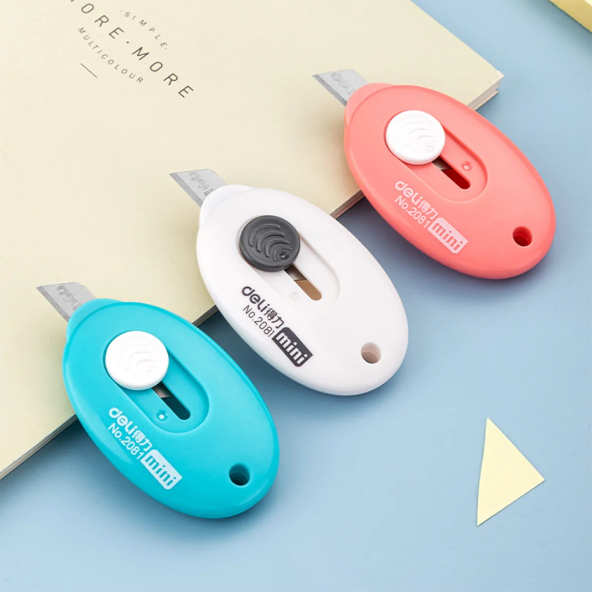 ساعي افتتاح سكين المحمولة متعددة الوظائف ساعي Unboxing السكاكين قابل للسحب الذاتي قفل انتعاش الفن القاطع أداة #6