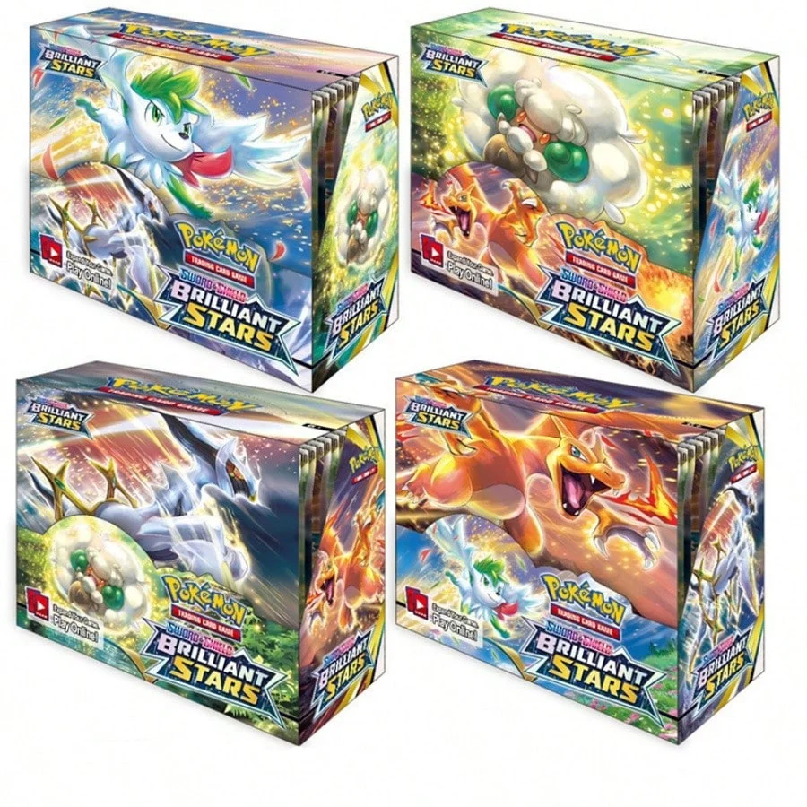 

Pokemon Evolutions 360Pcs English Battle Trading Cards Game Collection Toy Random 4 Types Packaging