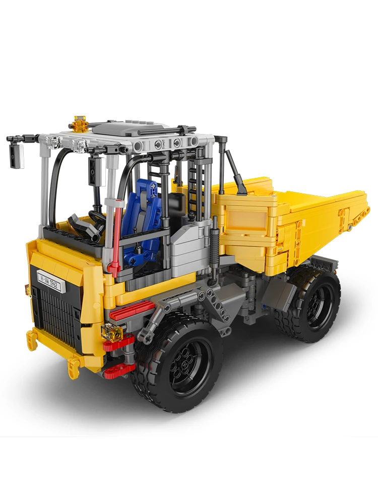 Mould King 17092 Technisches Auto-Spielzeug RC Der Gelenk-Muldenkipper Baustein-Set Technik-LKW Bausteine Kinder Weihnachtsgeschenk