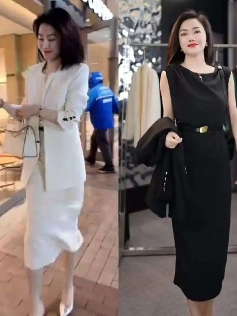 Casual Style plus Size Women's Suiting Jacket And Dress Two-Piece Set Slimming Effect High Waist Long Pants Korean Fashion