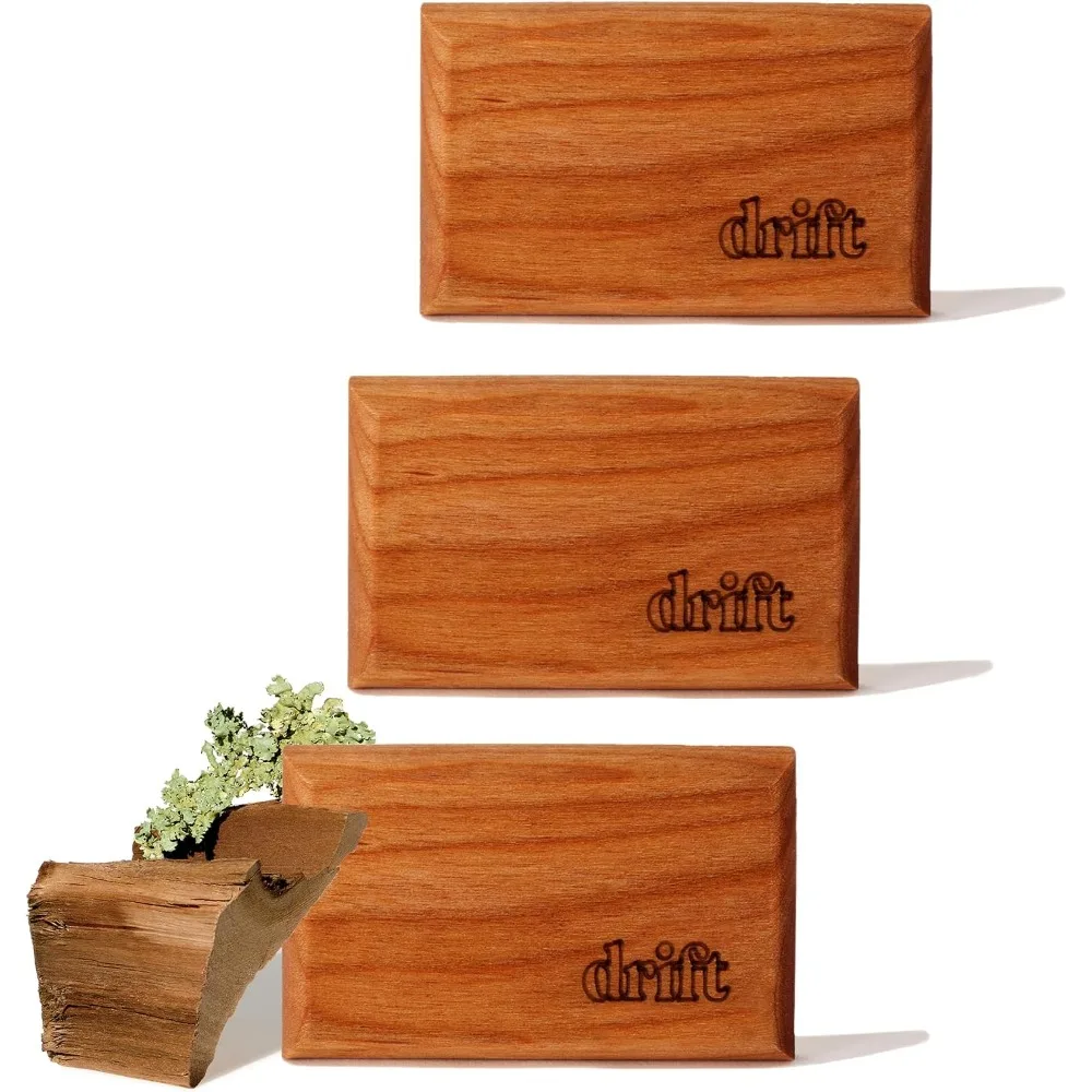 Drift Holzauto-Lufterfrischer Nachfüllpackung |   Natürliche Ätherische Öl-Holzspäne, Langanhaltender Duft