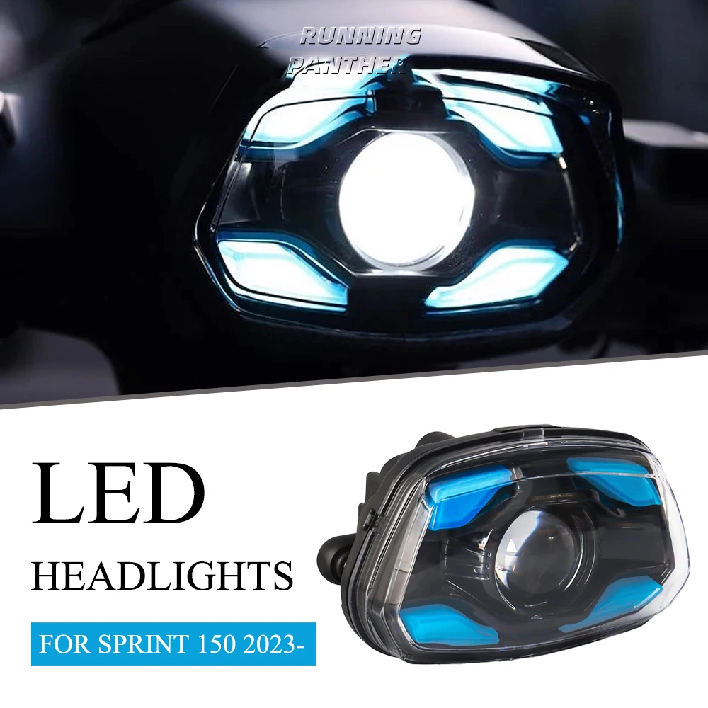 

FOR Sprint 150 Sprint150 SPRINT 2023- ﻿New motorcycle Modified parts LED headlights ABS plastic plug and play