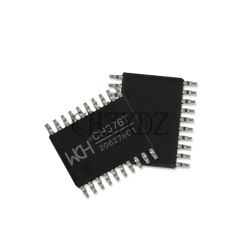 USB File Management Controle Chip Dispositivo, Modo Host Cartão SD, USB, UART, SPI, 8 bits, Porta Paralela, WCH 376, 5 pcs por lote