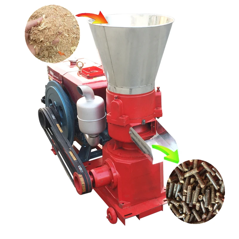 

High Efficiency Wood Pellet Maker Biofuel Sawdust Pellet Maker