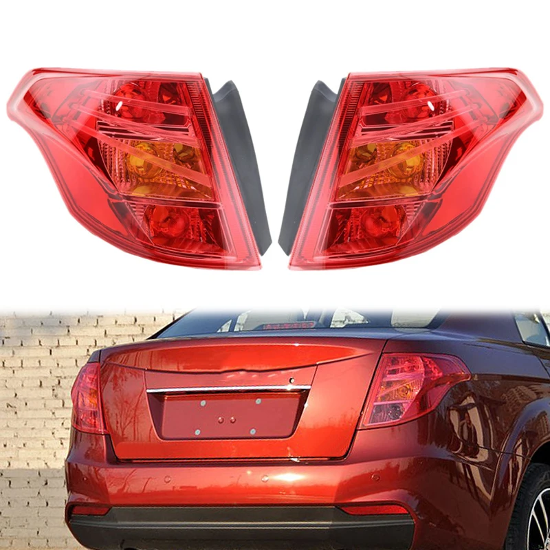 

Car Rear Bumper Tail Light For FAW Besturn B50 2013 2014 2015 Taillights Reverse Stop Brake Warming Light Taillamp Shell Cover ﻿