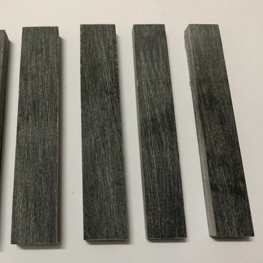 2pcs DIY knife Handle Material Black Buffalo Horn Slice Plate 2,3,4,5,6,7 mm Thickness Various Handicraft Carving Inlaying