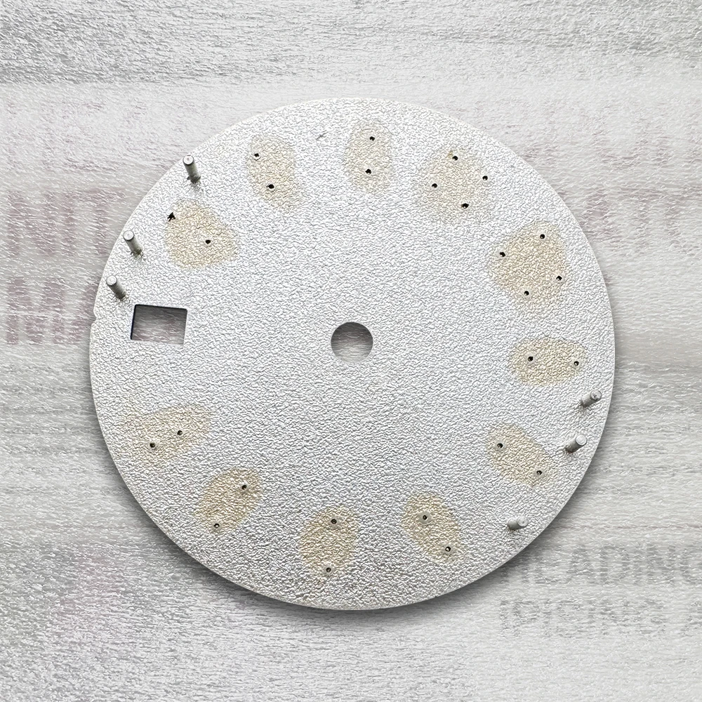 28.5 مللي متر S شعار الطلب صالح NH35/NH36/4R/7S حركة الأخضر مضيئة عالية الجودة ساعة جديدة تعديل الملحقات