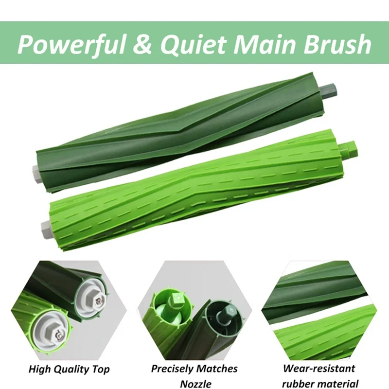 Hepa Filter Seiten bürste für irobot Roomba i7 i7 i6 i8 i3 plus e5 e7 e & i Serie Haupt bürste Staubsauger Zubehör