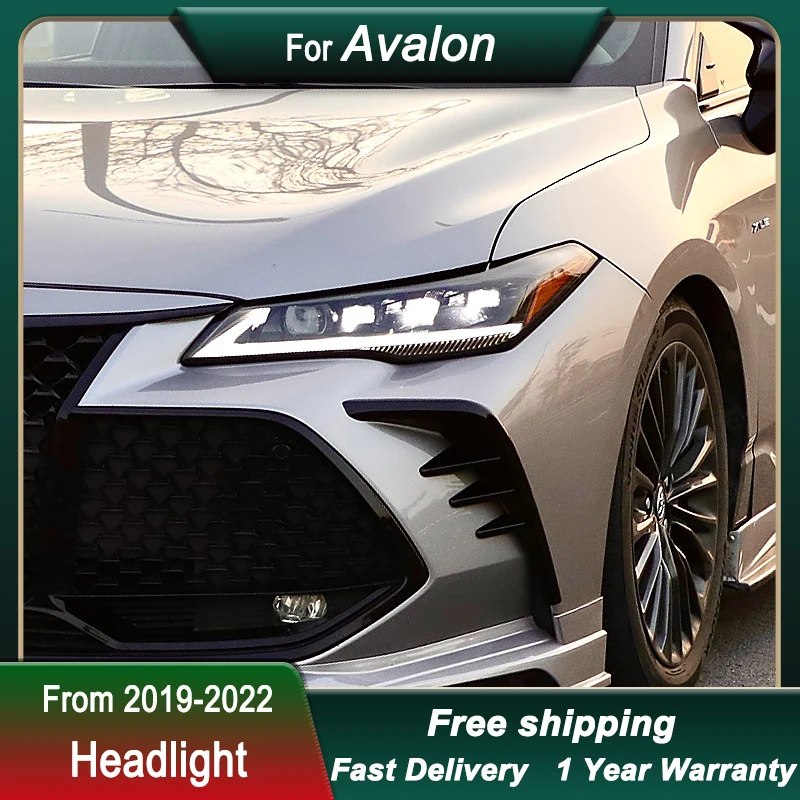 Car Led Headlights For Toyoto Avalon 2019-2022 Upgrade Full LED Head Lamp Upgrade DRL Dynamic Signal Lamp Front Light Assembly