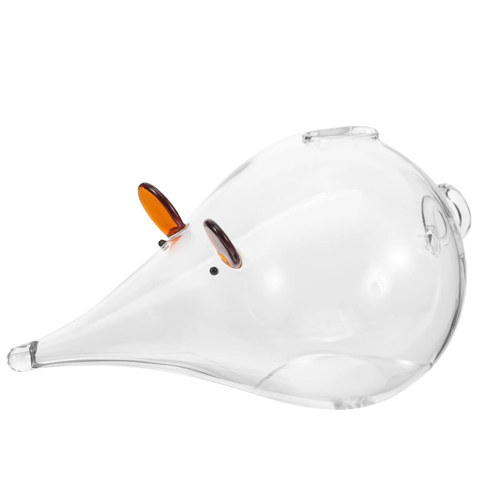 

Glass Piggy Bank Transparent Little Mouse Shaped Money Jar Savings Pot for Adults and Kids Clear Piggy Bank Clear Money Box