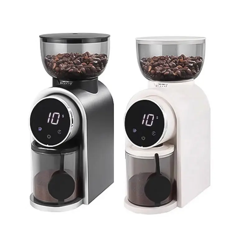 

New Home Stainless Steel Grinder Burr Touch Control Electric Coffee Grinder