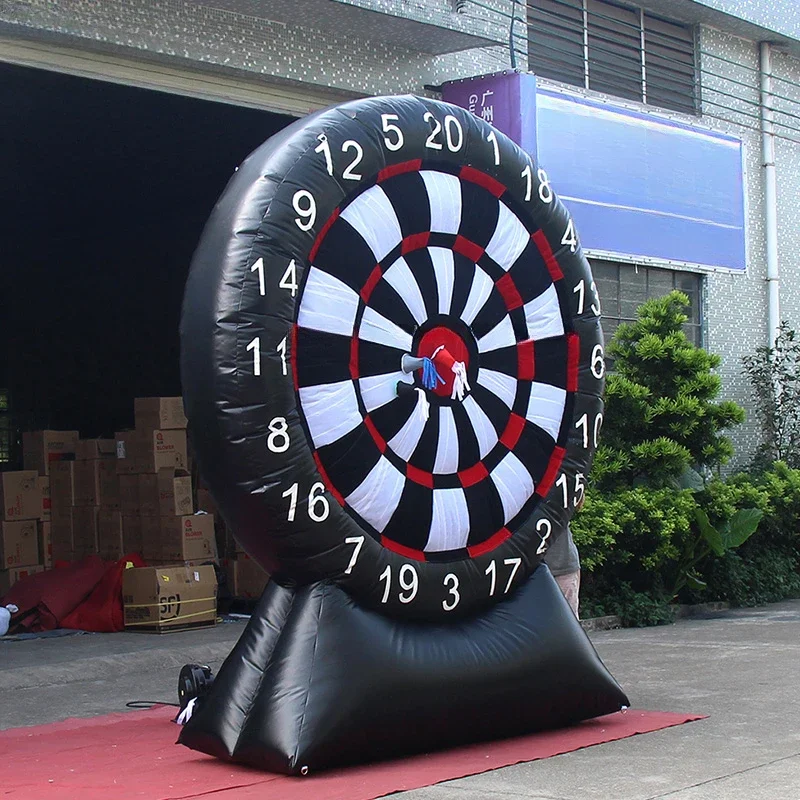 

Factory Retail Wholesale inflatable shooting toy inflatable football dart board for sport game