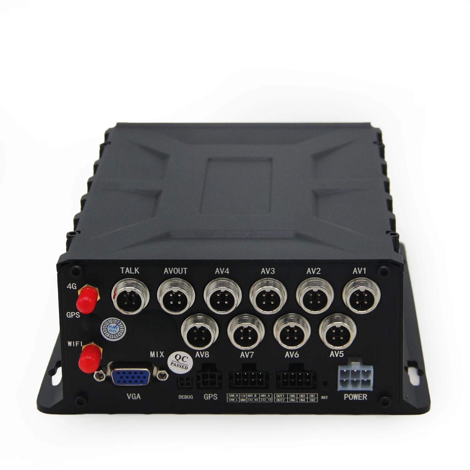 Car Black Box DVR 4G GPS Dash Cam AI ADAS DMS Camara Record Car DVR 4 Channel Bus 360 Camera System For Car